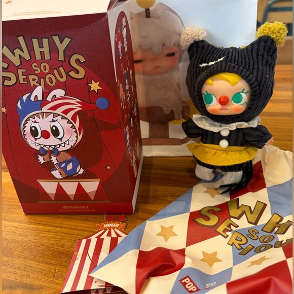 NEW POPMART “Why So Serious” Blind Box Molly - Picture 1 of 5